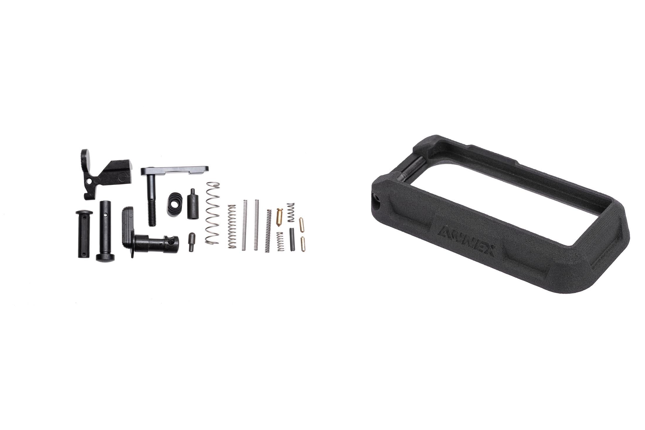 Expo Arms Mil-Spec Builder AR-15 Lower Parts Kit & ANNEX Defense Magwell